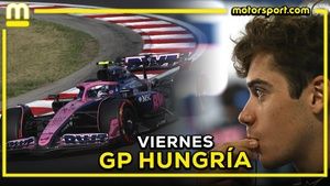 RESUMEN: McLaren DOMINA el viernes en Hungría y Colapinto SUFRE con el Alpine