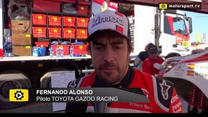Las declaraciones de Fernando Alonso tras la etapa 5 del Dakar 2020