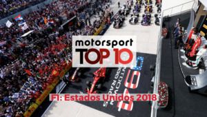 Top10 F1 GP de Estados Unidos 2018