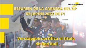 Resumen de la carrera del GP de Japón 2023 de F1: Red Bull campeón del mundo