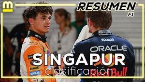 Resumen de la clasificación del GP de Singapur 2024 de F1