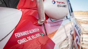 Las primeras impresiones de Alonso con el Toyota del Dakar