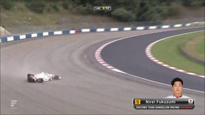 Super Formula Round 6 - Okayama: Fukuzumi trompos