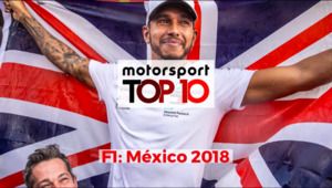 El top 10 del GP de México 2018 de F1