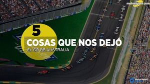 Las 5 cosas que nos dejó el GP de Australia de F1