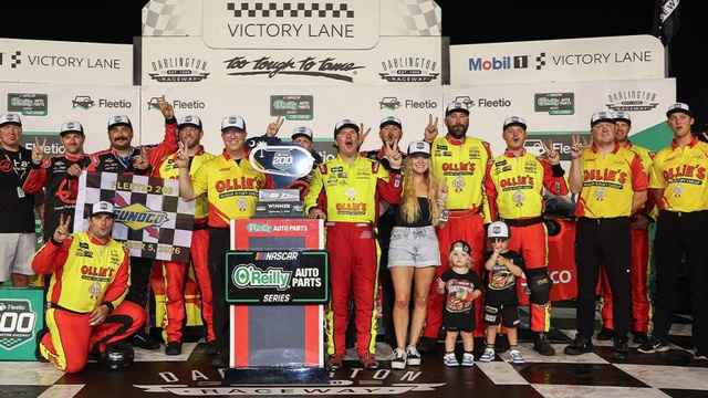 Creed says team is 'championship caliber' after Darlington win - NASCAR XFINITY ...