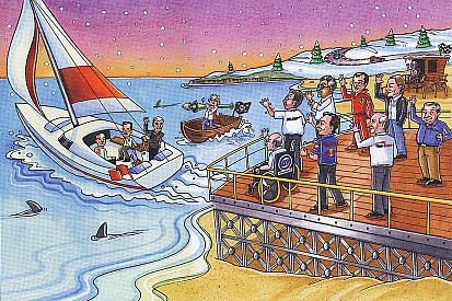 Briatore to sink yacht in Bernie's Christmas card