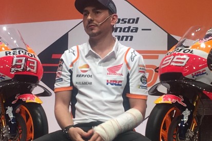 Verletzter Honda-Neuzugang Jorge Lorenzo: "Es wird nicht einfach"