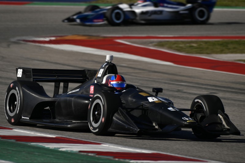 IndyCar-Test Austin, Tag 1: Rookie Colton Herta am schnellsten