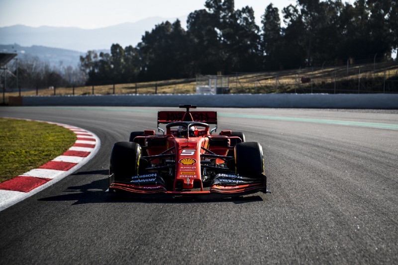 Formel 1 2019: Ferrari absolviert Shakedown mit Vettel in Barcelona