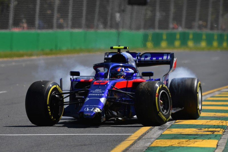 Toro Rosso baut ersten Crash: Kuriose Probleme bei Rookie Alexander Albon