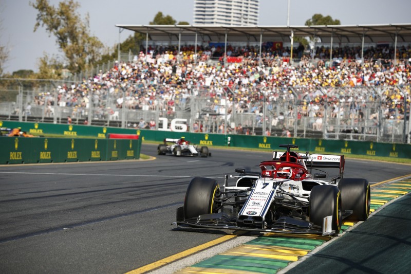 Kimi Räikkönen mit Alfa Romeo auf P8: