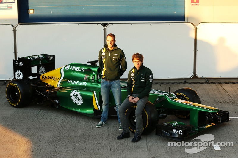 Caterham unleashes their 2013 challenger the CT03