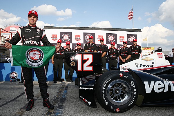 Power on pole at Milwaukee Mile