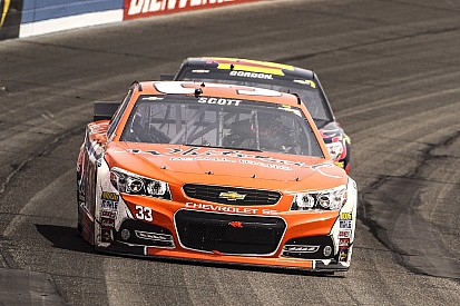 BUSTED: The No. 33 Circle Sport Chevy popped with a P4 penalty
