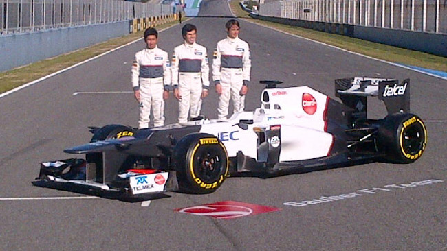 Ecco la prima immagine della Sauber C31