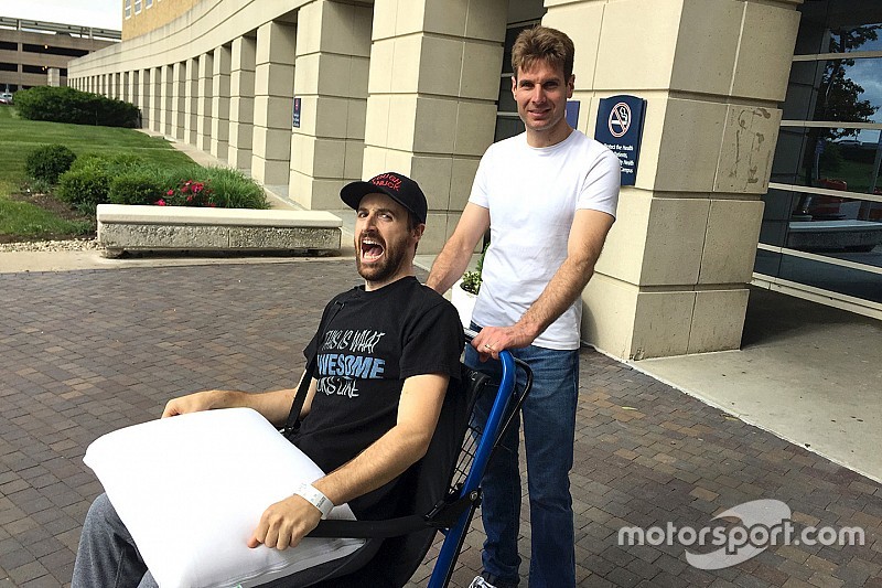 Hinchcliffe released from hospital