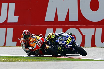 Márquez es muy agresivo, aseguró Lorenzo