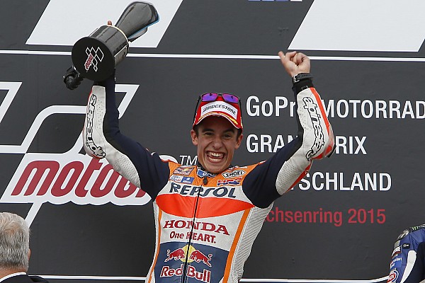 Sexta victoria consecutiva de Márquez en Alemania 