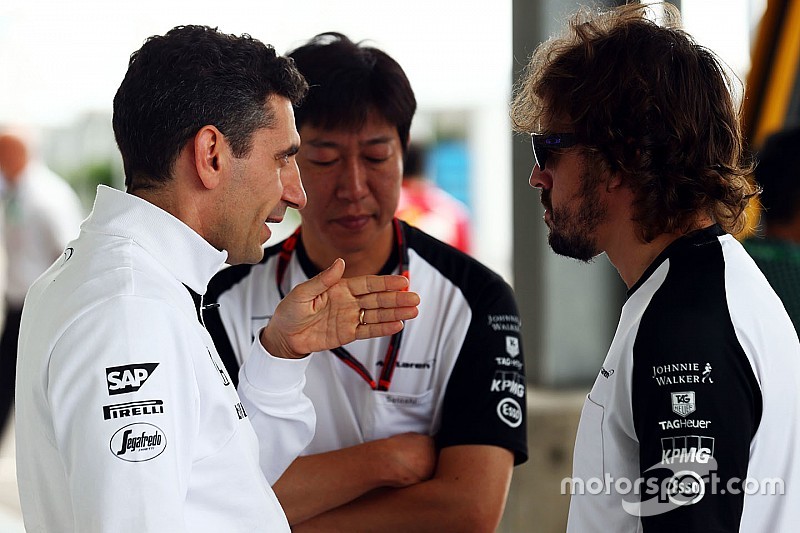Andrea Stella, ingeniero de carrera con McLaren Fernando Alonso, McLaren