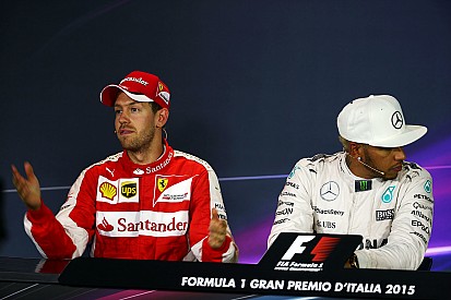 Hamilton vs Vettel: Podium klaar voor epische strijd - dus waar blijft het?
