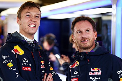 Horner bevestigt: 'Kvyat ook volgend jaar bij Red Bull Racing'