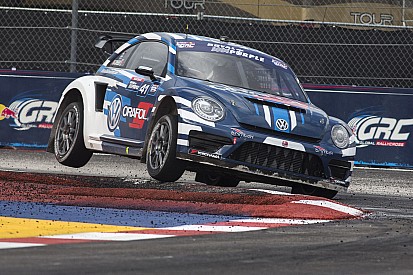 Scott Speed wins first Global Rallycross Championship title for Volkswagen Andretti Rallycross