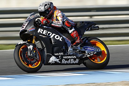 Marc Marquez mit zwei Stürzen beim letzten MotoGP-Test des Jahres