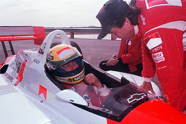 El día que Ayrton Senna probó con Penske en la IndyCar