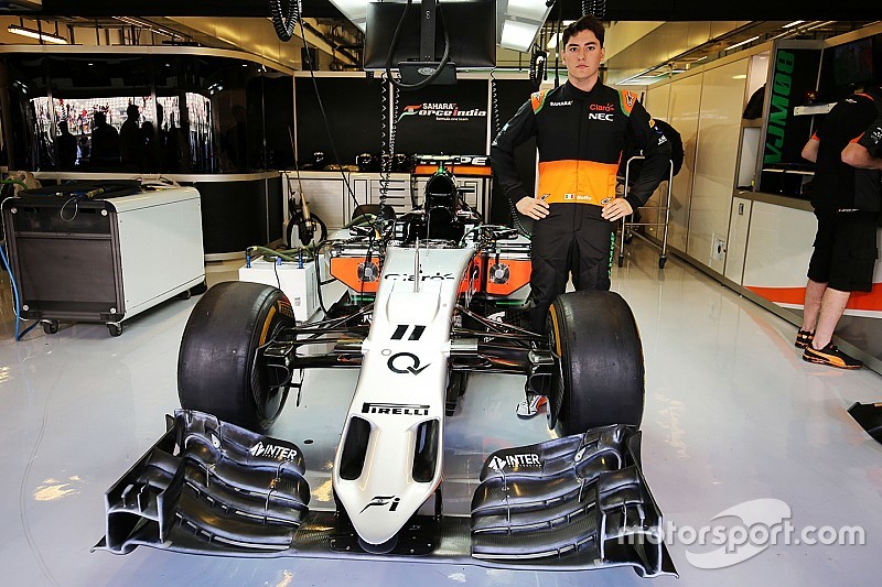 Alfonso Celis Jr., Sahara Force India F1, piloto de desarrollo
