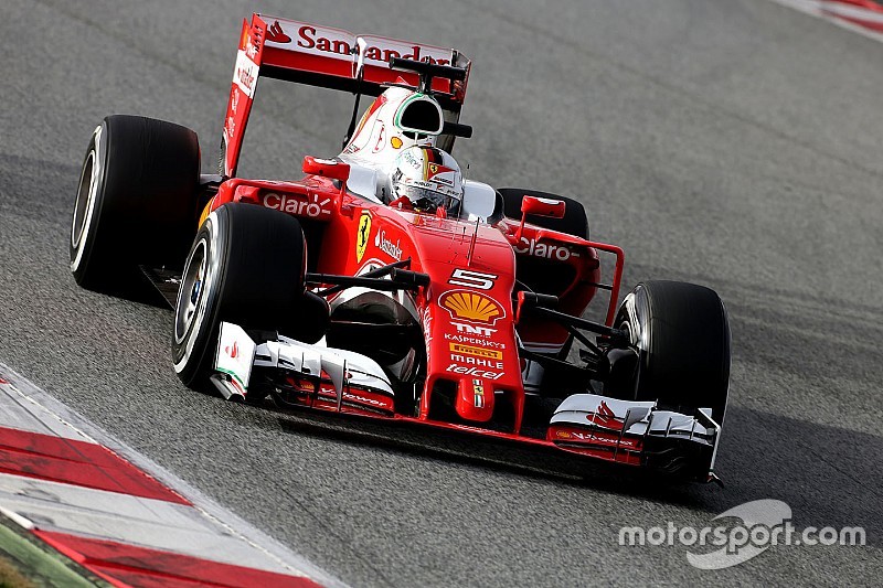 Ferrari-Fahrer Sebastian Vettel: “Der SF16-H ist ein Schritt nach vorn“