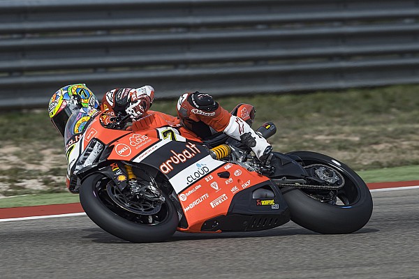 Ducati team, hace el doble en Arag&oacute;n con Chaz Davies, Davide Giugliano sexto en la segunda Carrera