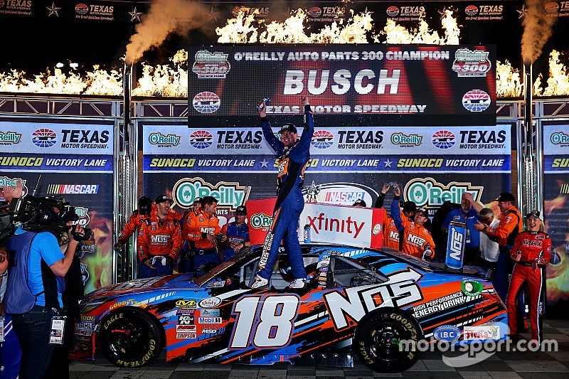 Kyle Busch fährt 80. Xfinity-Sieg ein