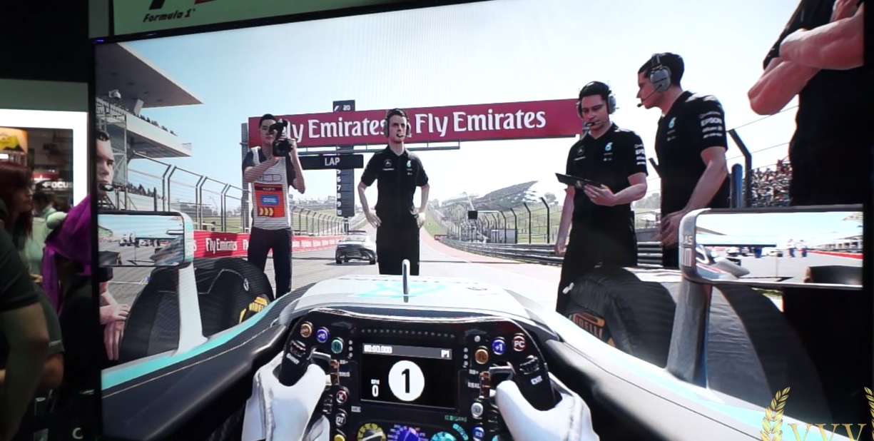 F1 2015: Gameplay videó a játékról! Amerikai Nagydíj, Hamilton, Mercedes
