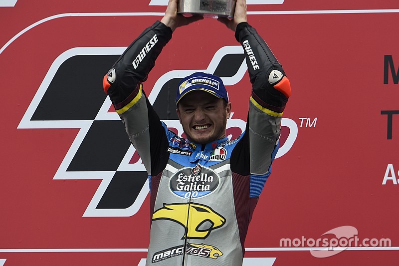 Podium: winner Jack Miller, Marc VDS Racing Honda