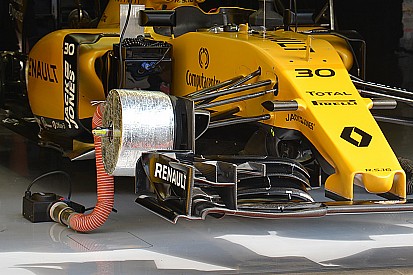 Renault e Toro Rosso: ecco gli ormai inutili riscaldatori dei freni