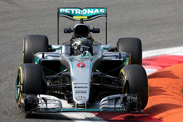 Rosberg le gana la partida a Hamilton en la FP1 de Monza