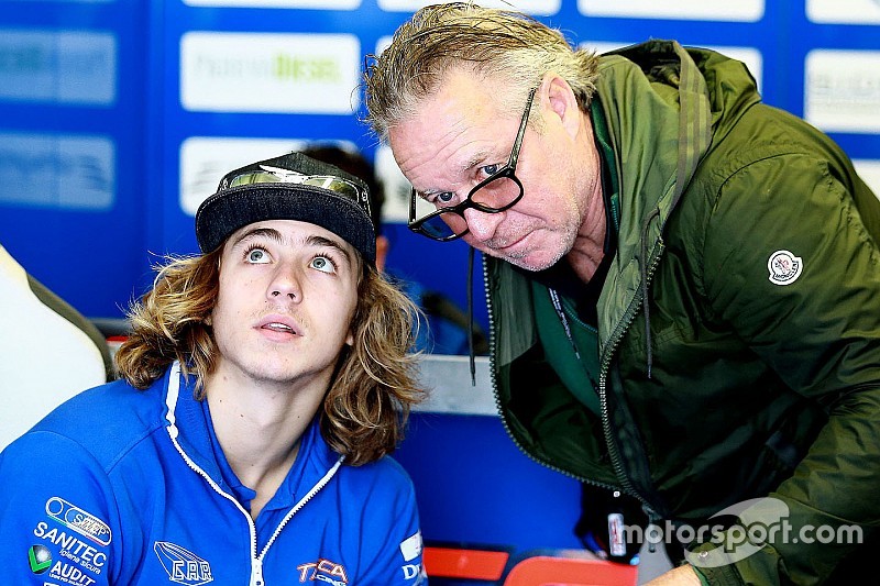 Remy Gardner, Tasca Racing Scuderia Moto2 y Wayne Gardner