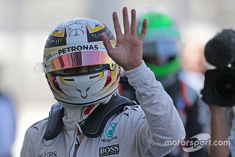 Polesitter Lewis Hamilton, Mercedes AMG F1