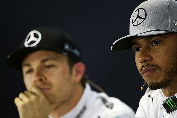 Rosberg y Hamilton no esperan favores de sus rivales 