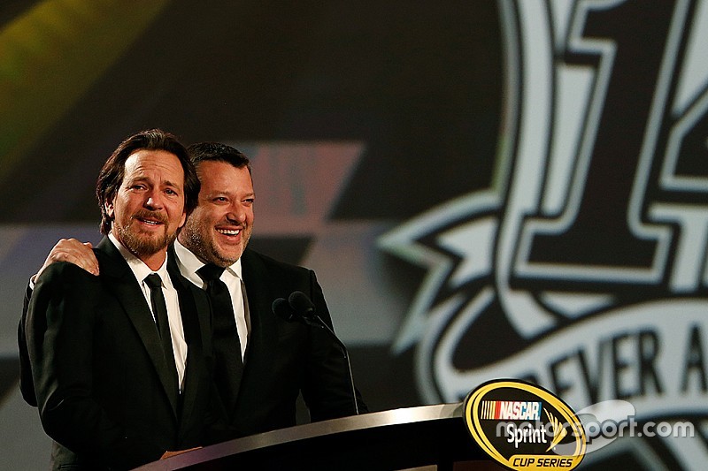 Tony Stewart, Stewart-Haas Racing and Eddie Vedder