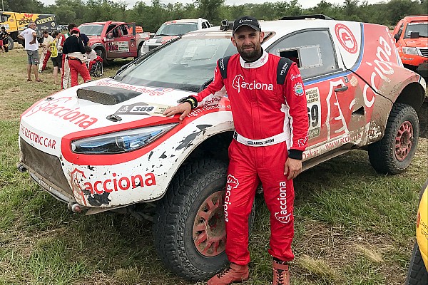 Jatón y Acciona hicieron historia eléctrica en el Dakar