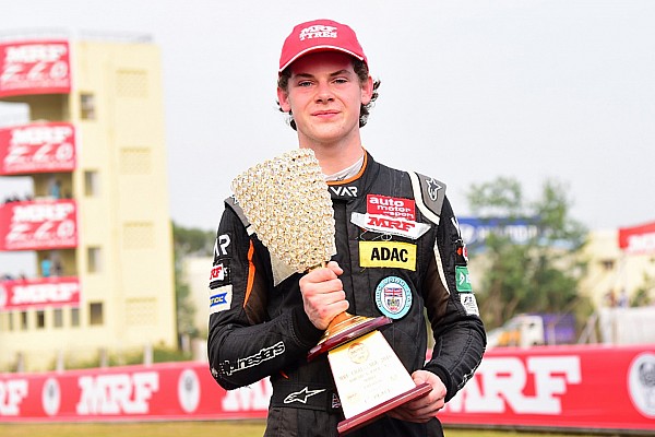 El hijo de Adrian Newey, campeón en India