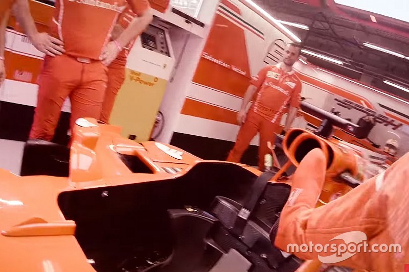 VÍDEO: Veja em 1ª pessoa preparação de Vettel para GP