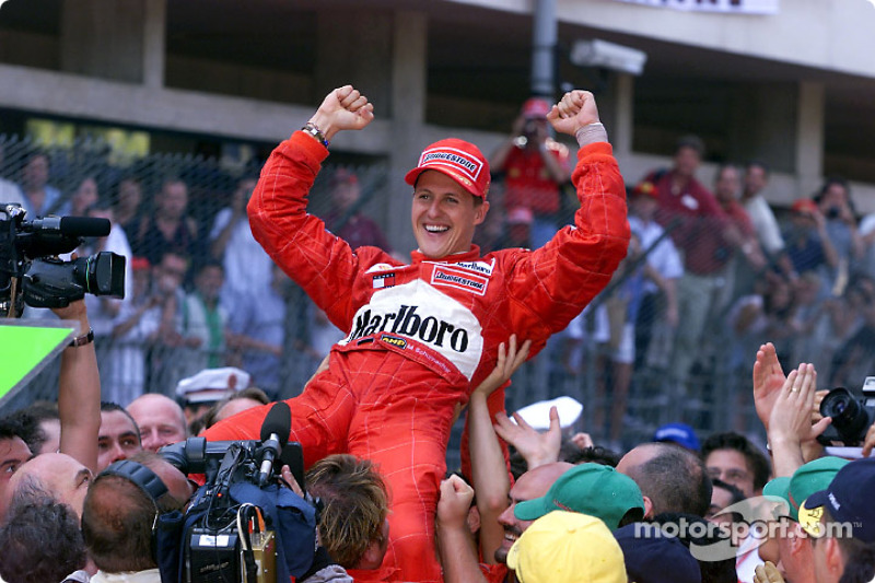Переможець Міхаель Шумахер, Ferrari