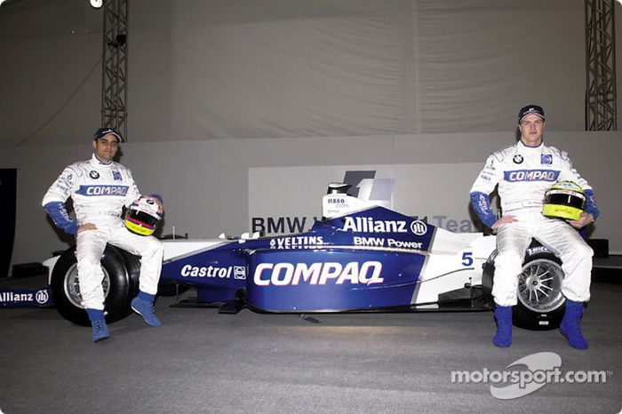 Juan Pablo Montoya y Ralf Schumacher