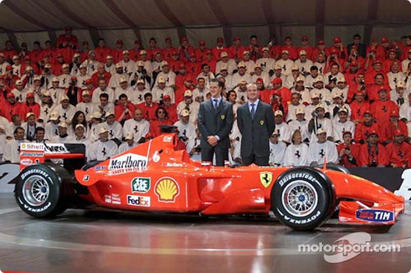Los pilotos: Michael Schumacher y Rubens Barrichello