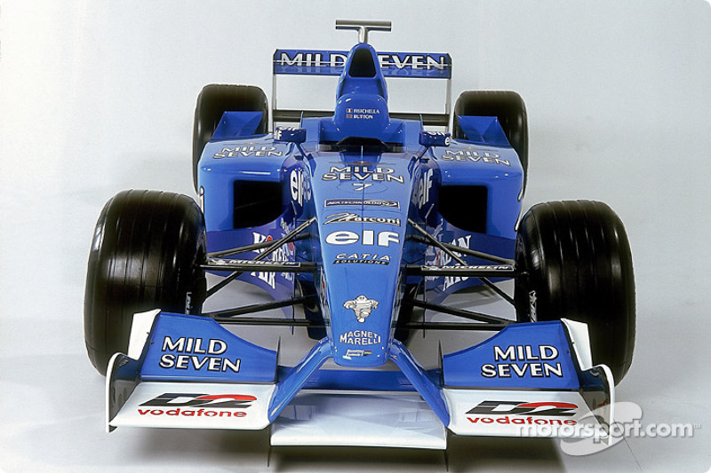 Photo studio de la Benetton B201