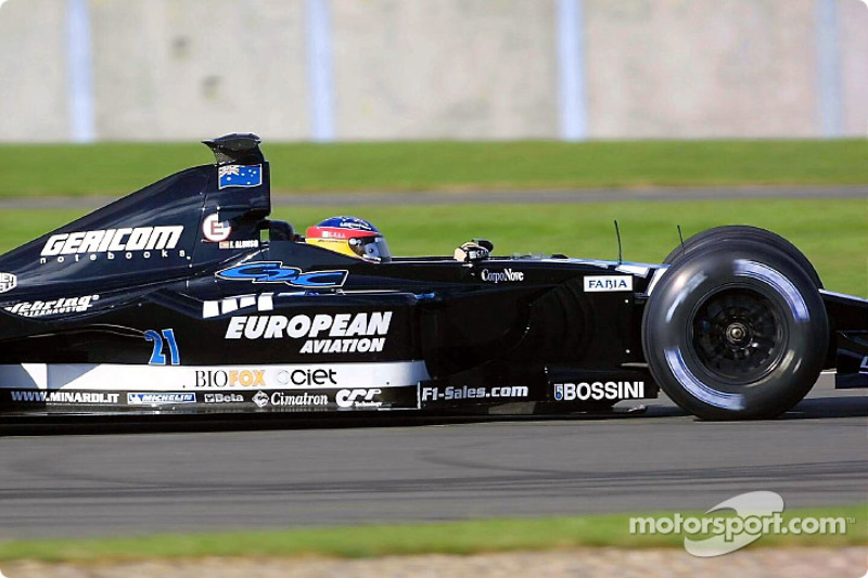 Fernando Alonso - F1 2001 - Minardi