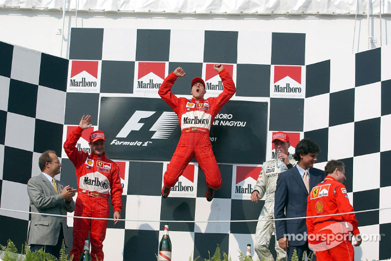 Podium: Michael Schumacher
